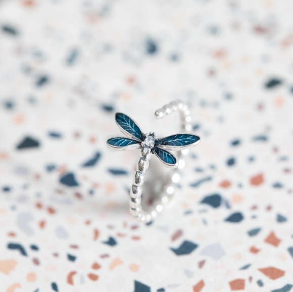 Dragonfly Ring (S925) - Picture 5 of 8